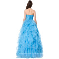 Grace Karin Strapless Long Blue Prom Vestidos de Baile Vestidos de Quinceañera CL3411-3